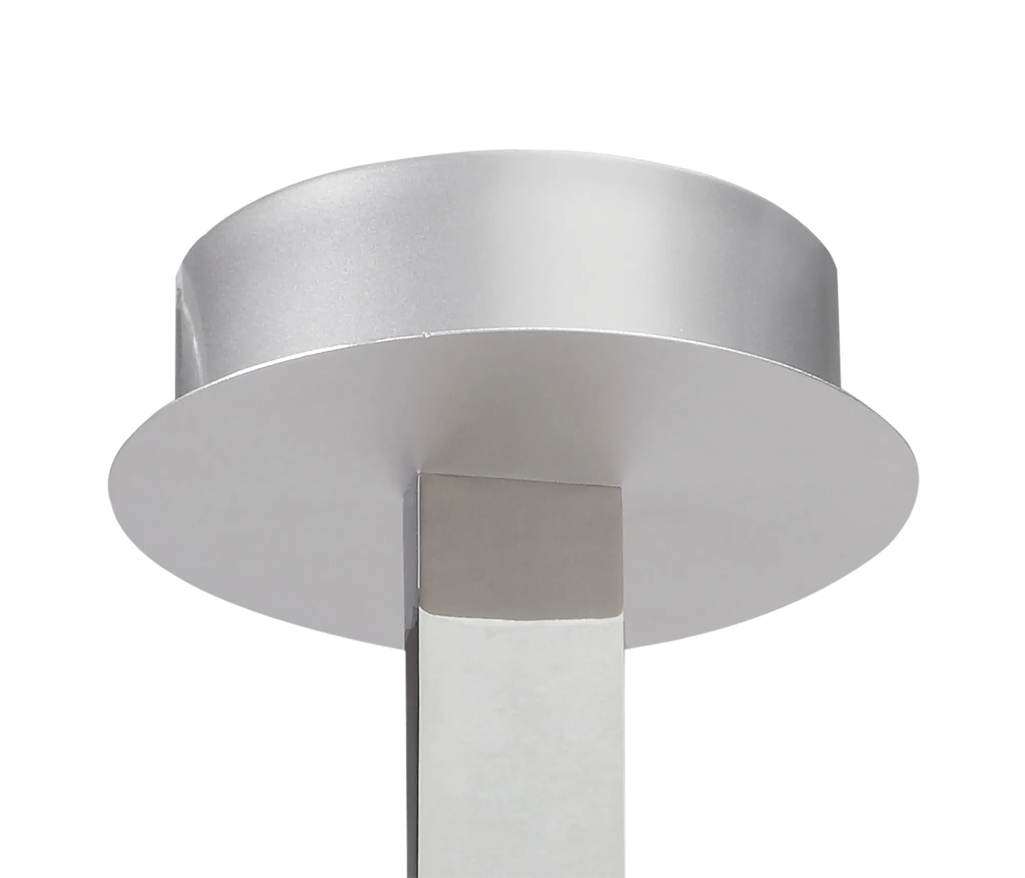 Nur Silver Rectangular Semi Flush DImmable 40W LED M4995  Mantra Nur Silver